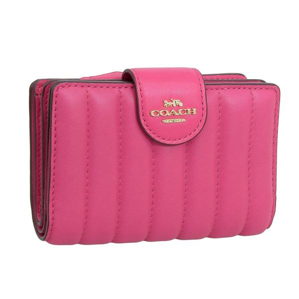 コーチ Coach 財布 レディース 二つ折り レザー ピンク C3454 アウトレット C3454imscq リヴェラール 通販 Yahoo ショッピング
