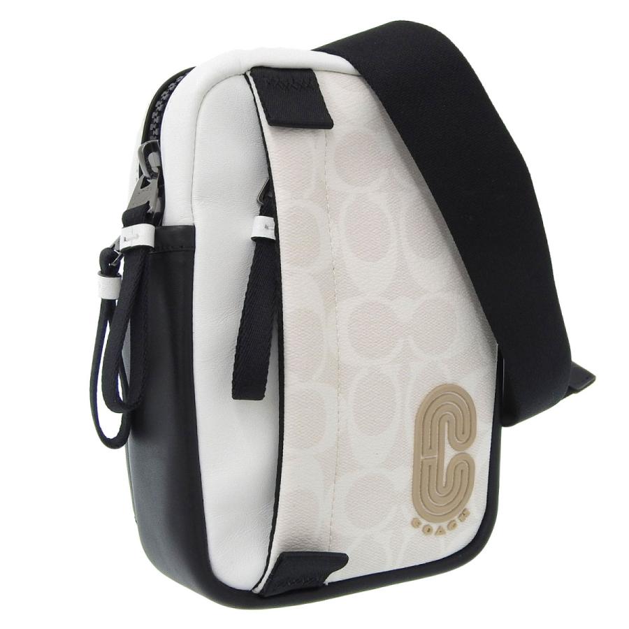 COACH コーチ EDGE L バッグ ショルダーバッグ チョーク ブラック 