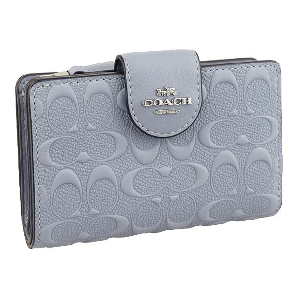 COACH（コーチ） 財布 折財布 二つ折り シグネチャー アウトレット