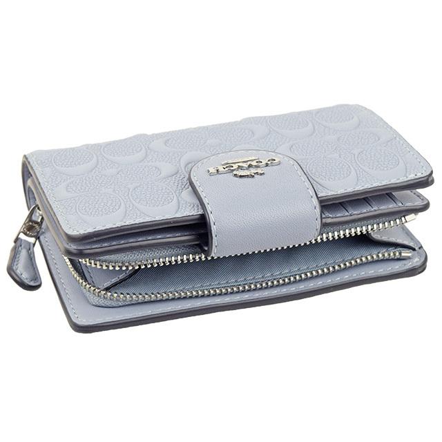 COACH コーチ 財布 折財布 二つ折り シグネチャー アウトレット