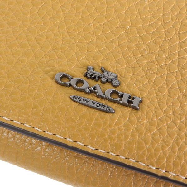 COACH（コーチ） 財布 レディース 三つ折り財布 アウトレット レザー