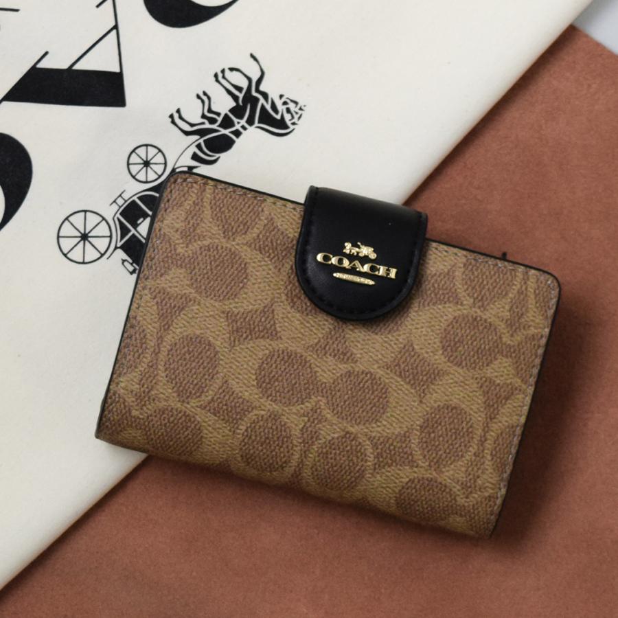 COACH コーチ 財布 レディース 2つ折り 折財布 コンパクト COACH コーチ 財布 レディース 2つ折り 折財布 コンパクト