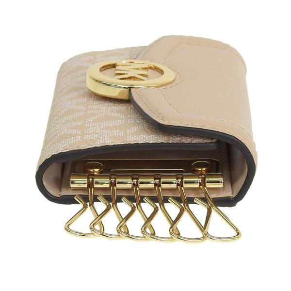 MICHAEL KORS マイケルコース キーケース 6連 鍵入れ ベージュ