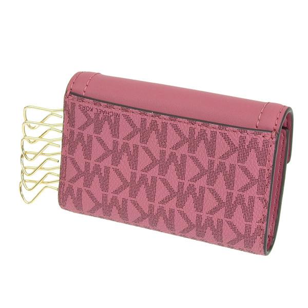MICHAEL KORS マイケルコース キーケース 6連 小物 ピンクマルチ