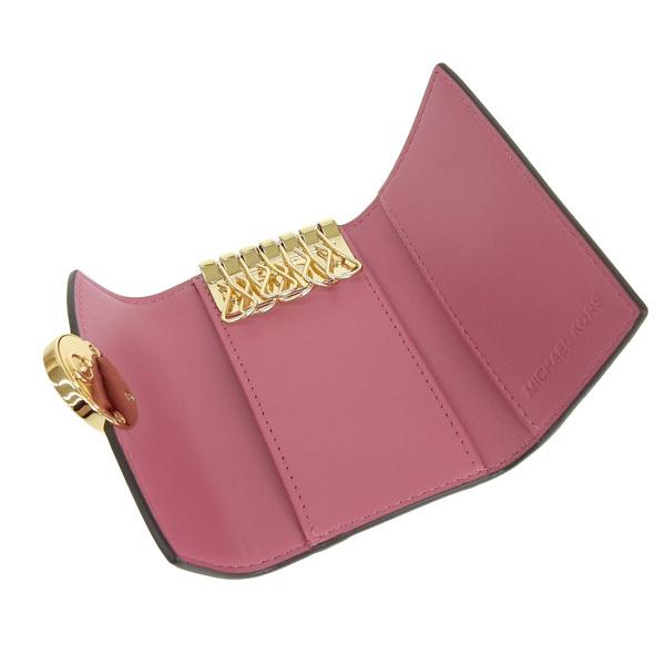 MICHAEL KORS マイケルコース キーケース 6連 小物 ピンクマルチ
