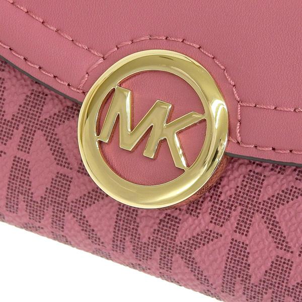 MICHAEL KORS マイケルコース キーケース 6連 小物 ピンクマルチ