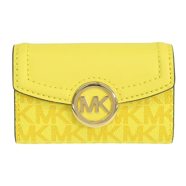 MICHAEL KORS（マイケルコース） キーケース 6連 鍵入れ イエロー