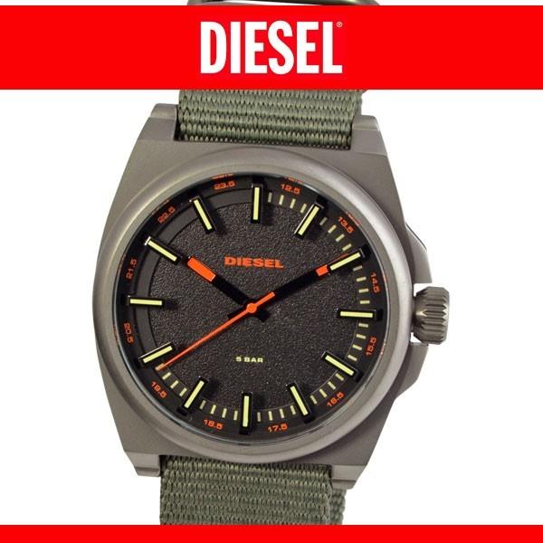 ディーゼル 腕時計 ナイロンベルト NATOタイプ DIESEL 時計 SC2 46mm メンズ ディーゼル DIESEL DZ1634｜riverall