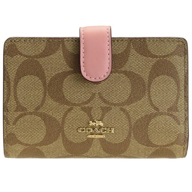 プレ会員全品10 還元 セール コーチ Coach 財布 折財布 二つ折り シグネチャー アウトレット F Fimp52 リヴェラール 通販 Yahoo ショッピング
