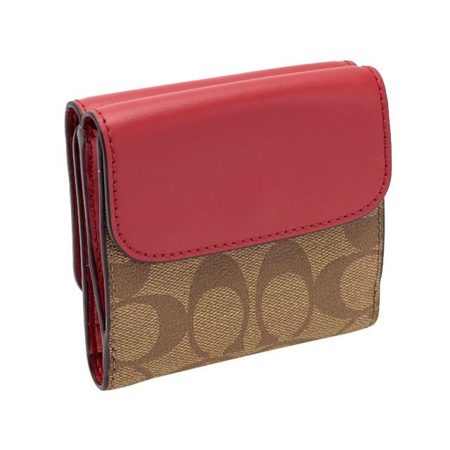 コーチ COACH 財布 二つ折り Wホック シグネチャー f53837imdcd