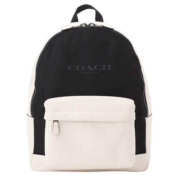美品　COACH コーチ　リュック 黒/茶　F59321 COACH（コーチ） バッグ リュックサック バックパック メンズ f59321