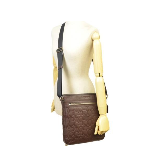 【美品】コーチ チャールズ ショルダーバッグ メッセンジャー レザー 斜め掛け COACH（コーチ） バッグ ショルダーバッグ 斜めがけ メッセンジャー