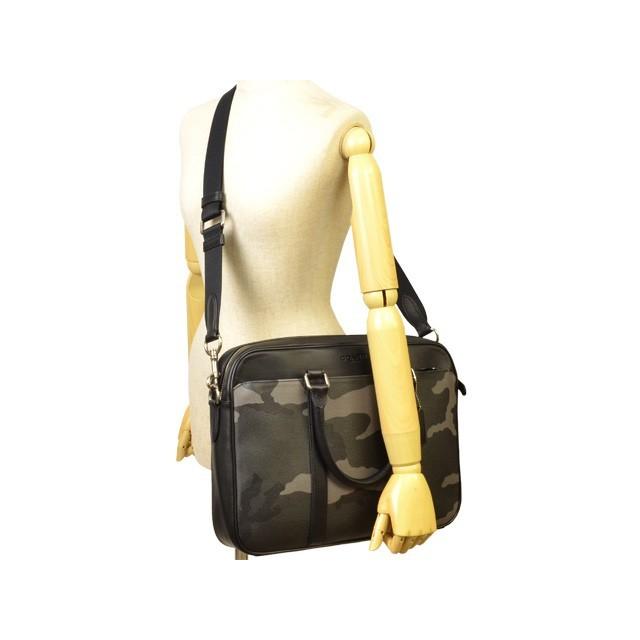 【ストアポイント5％還元】コーチ バッグ COACH ビジネスバッグ メンズ カモフラージュ 迷彩 2way ショルダー F71814 F71814
