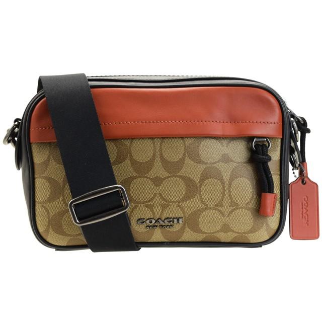 1000円オフクーポン開催中 コーチ バッグ Coach ショルダーバッグ 斜めがけ シグネチャー メンズ アウトレット F133 F133qbpkf リヴェラール 通販 Yahoo ショッピング