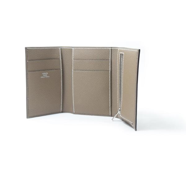 HERMES 【並行輸入品】エルメス 三つ折り財布 ベアン コンパクト