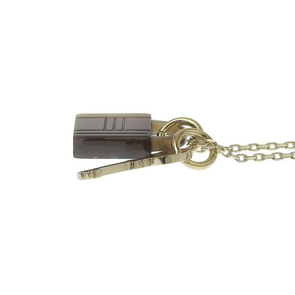 【数量限定セール】エルメス アクセサリー レディース ネックレス ゴールド ブラウン H057027FD HERMESの画像