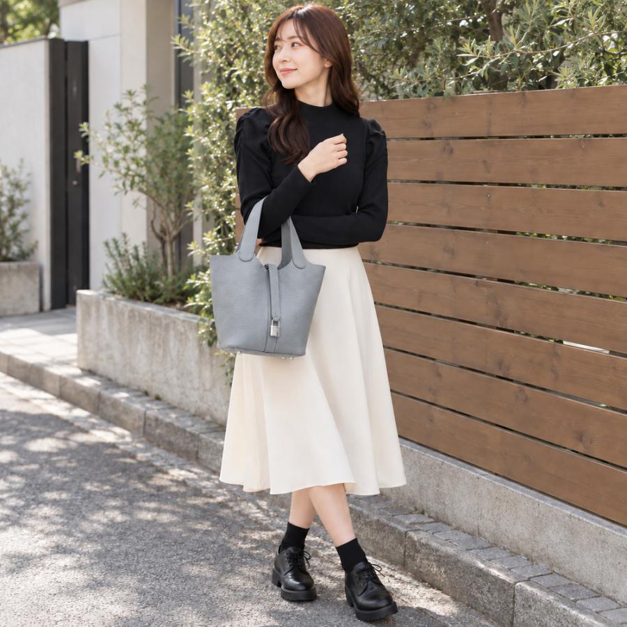 HERMES（エルメス） バッグ レディース ハンドバッグ グレー系
