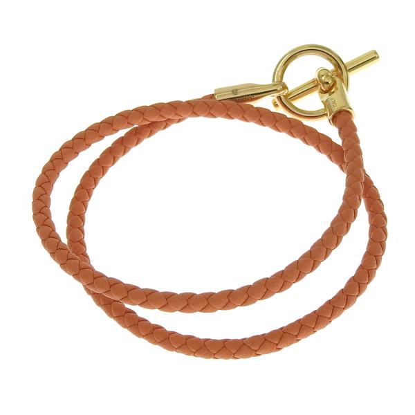 【並行輸入品】【数量限定セール】エルメス ブレスレット レディース アクセサリー ジュエリー オレンジ ゴールド H071689FT2-93 HERMESの画像