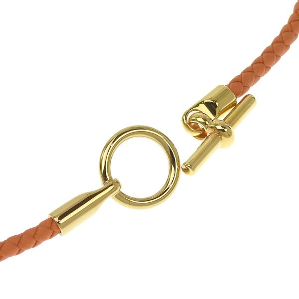 【並行輸入品】【数量限定セール】エルメス ブレスレット レディース アクセサリー ジュエリー オレンジ ゴールド H071689FT2-93 HERMESの画像