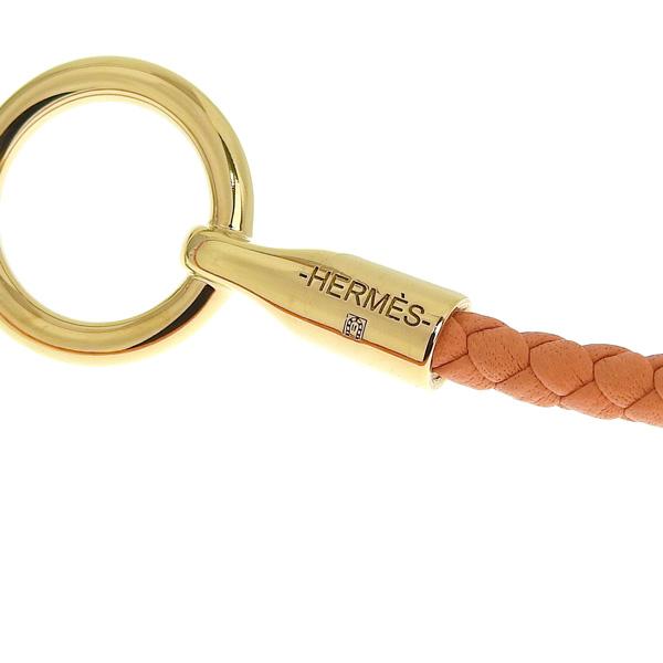 【並行輸入品】【数量限定セール】エルメス ブレスレット レディース アクセサリー ジュエリー オレンジ ゴールド H071689FT2-93 HERMESの画像