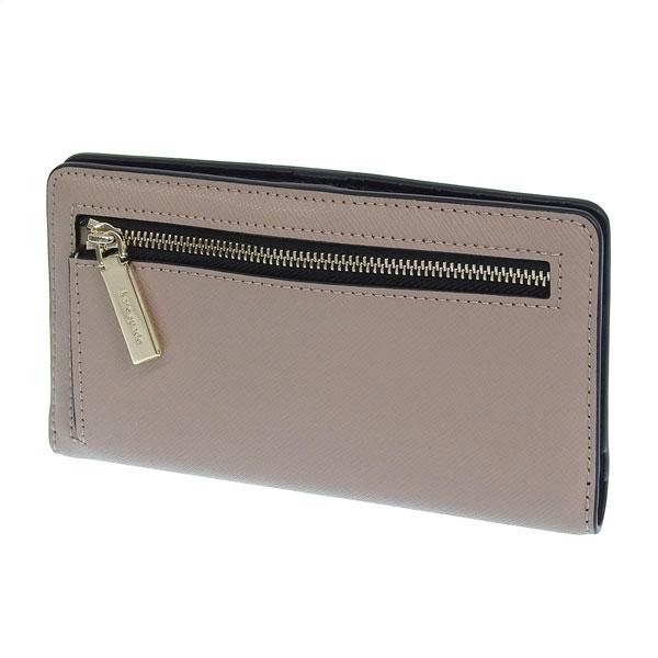 ケイトスペード 財布 レディース 長財布 アウトレット レザー ブラウン large slim bifold wallet KC510-200 KATE SPADE｜riverall｜04