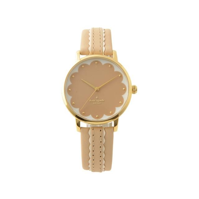 ケイトスペード KATE SPADE 腕時計 レディース METRO SCALLOP 34mm ベージュ ゴールド ステンレス レザー ksw1002 | kate spade NEW YORK | 03