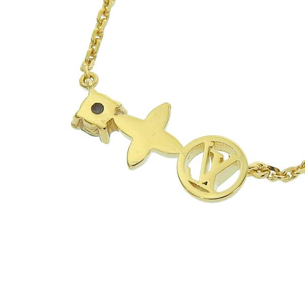 【並行輸入品】ルイヴィトン ジュエリー レディース ネックレス ゴールド コリエ・プティ ルイ M00368 LOUIS VUITTONの画像