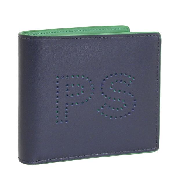 Paul Smithの二つ折り財布　「激安」 Paul Smith（ポール・スミス） 財布 メンズ 二つ折り 折財布 レザー