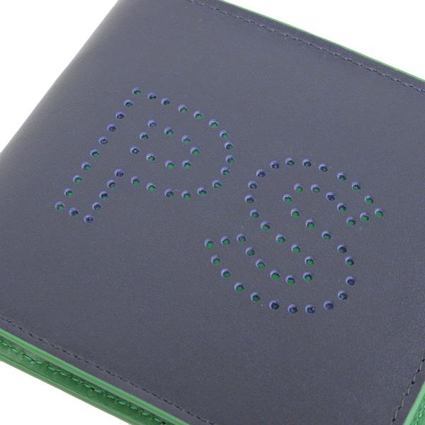 Paul Smith（ポール・スミス） 財布 メンズ 二つ折り 折財布 レザー