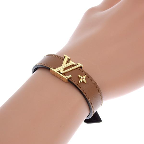 Louis Vuitton(ルイヴィトン)レザーブレスレット LOUIS VUITTON ルイヴィトン ブレスレット レザー 箱付き