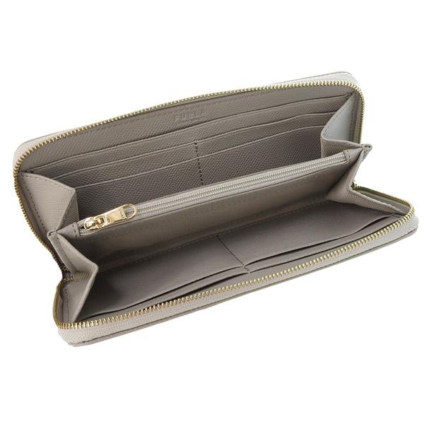 FURLA（フルラ） 財布 レディース 長財布 アウトレット レザー グレー