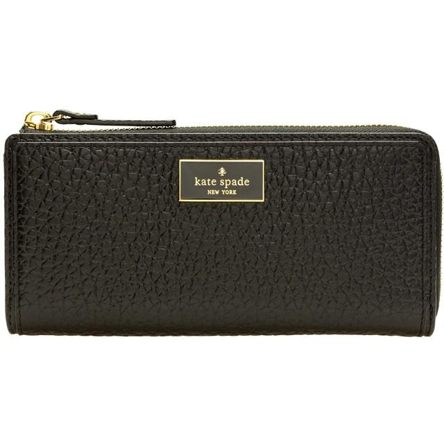 ケイトスペード KATE SPADE 財布 長財布 L字ファスナー PROSPECT PLACE NISHA ブラック レザー pwru4889-001｜riverall｜04