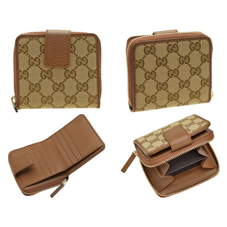 Qoo10] GUCCI グッチ 財布 二つ折り レディース アウ