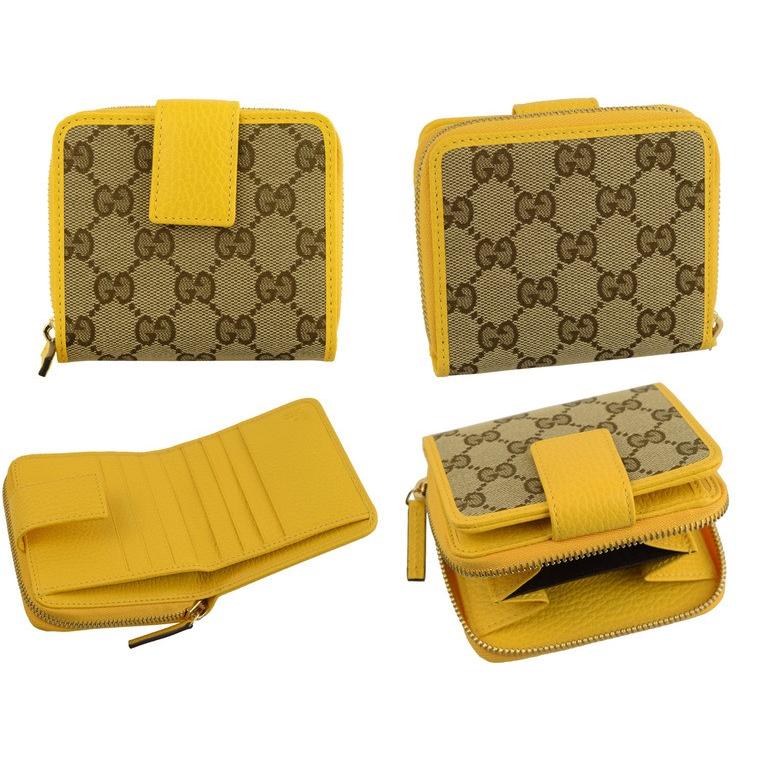 Qoo10] GUCCI グッチ 財布 二つ折り レディース アウ