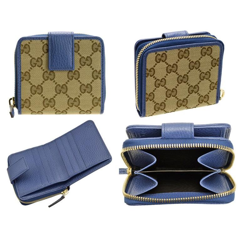 Qoo10] GUCCI グッチ 財布 二つ折り レディース アウ