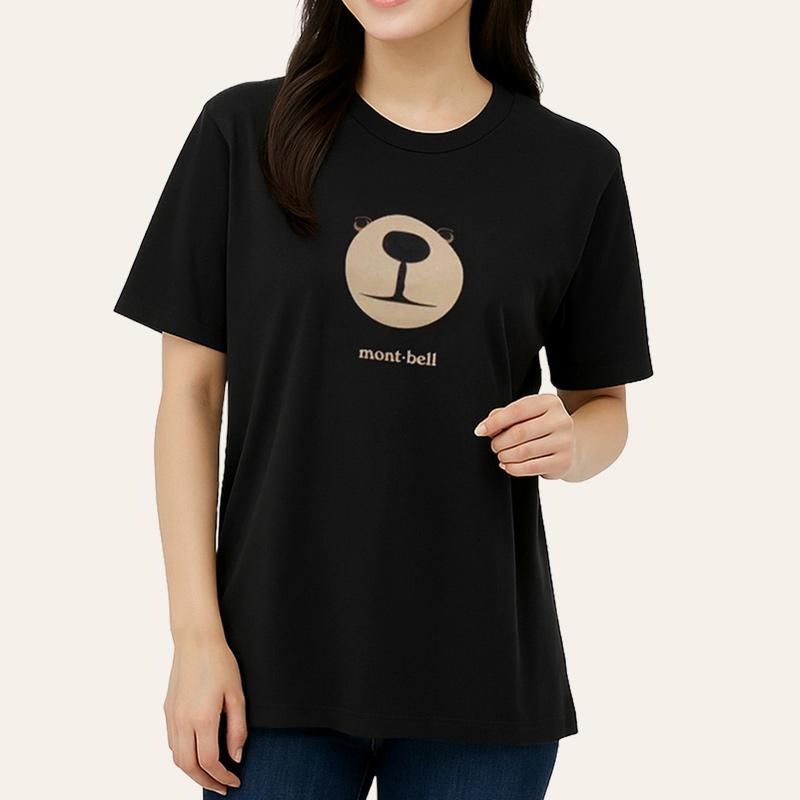 mont-bell（モンベル） Tシャツ メンズ レディース ブラック WIC.T