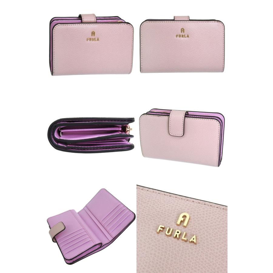 FURLA（フルラ） 財布 レディース 二つ折り 折財布 レザー カメリア