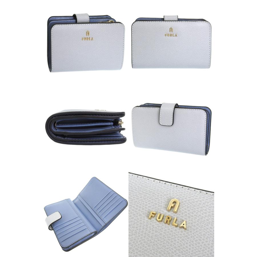 FURLA（フルラ） 財布 レディース 二つ折り 折財布 レザー カメリア