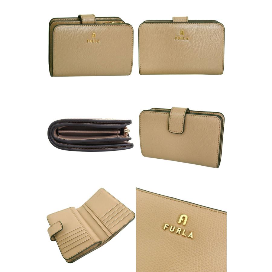 FURLA（フルラ） 財布 レディース 二つ折り 折財布 レザー カメリア