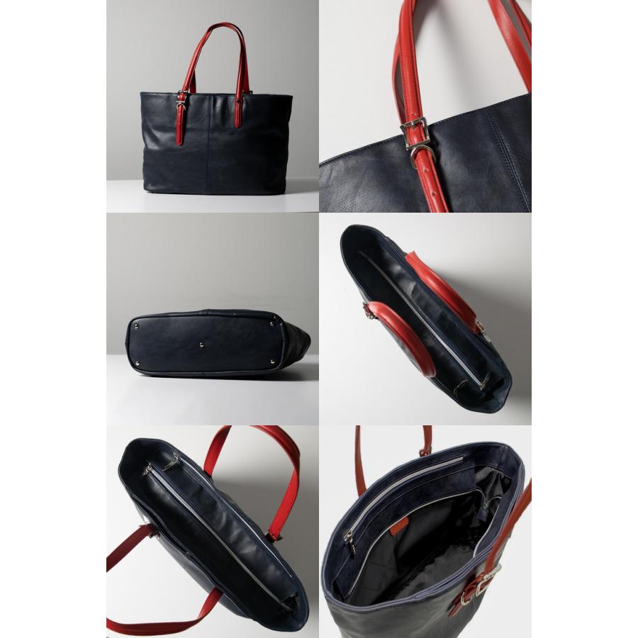 セール リンレ RINRE トートバッグ ベルトハンドルトート バッグ メンズ レディース ユニセックス 【LEON 掲載品】 | RINRE | 06