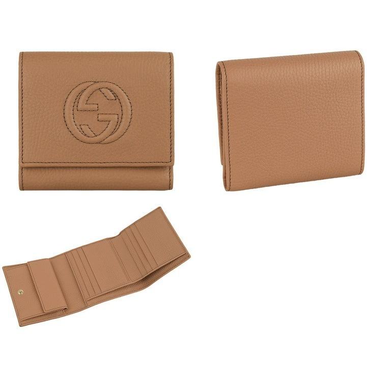 GUCCI SOHO 財布　折財布　グッチ　ソーホー　三つ折り財布 GUCCI グッチ 財布 三つ折り SOHO ソーホー ミニ コンパクト