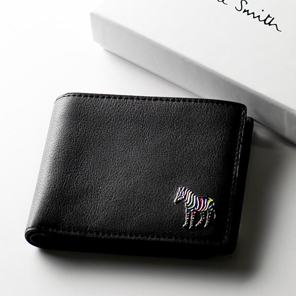 ポールスミス Paul Smith 財布 二つ折り メンズ 折財布 ビジネス シンプル 正規品 新品｜riverall｜03