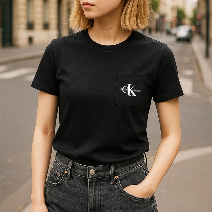 90s カルバンクライン Tシャツ フェード 墨黒 90年代 USA製 Calvin