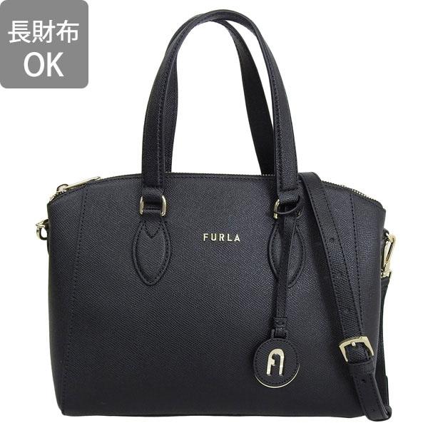 超美品　FURLA フルラ　ペルラ ハンドバッグ 2wayバッグ　ブラック FURLA フルラ トートバッグ レディース WONDER ワンダー 2way