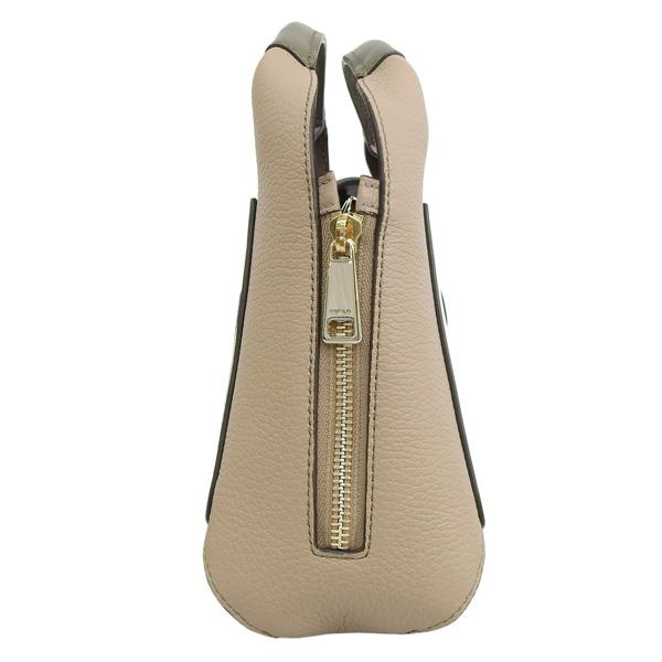 【美品】FURLA フルラ リンダ ミニトート 2way 保存袋付き グレージュ FURLA フルラ ショルダーバッグ NET 2way ミニトートバッグ