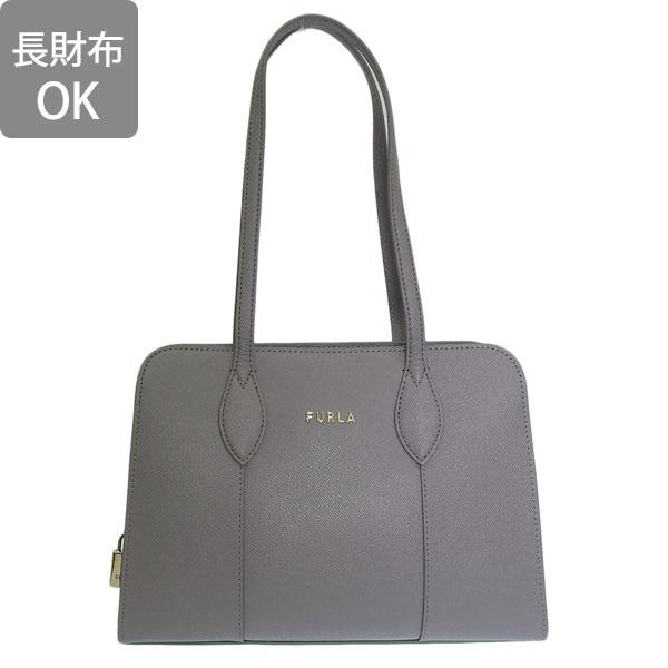 FURLA フルラ グレー レザー トートバッグ フルラ トートバッグ レディース ブランド FURLA FURLA NET
