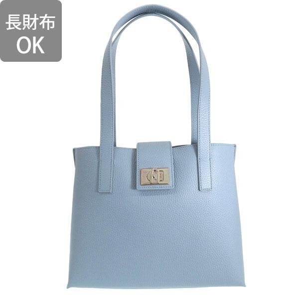 FURLA フルラ バッグ レディース トートバッグ レザー ブルー FURLA フルラ バッグ レディース トートバッグ レザー ブルー
