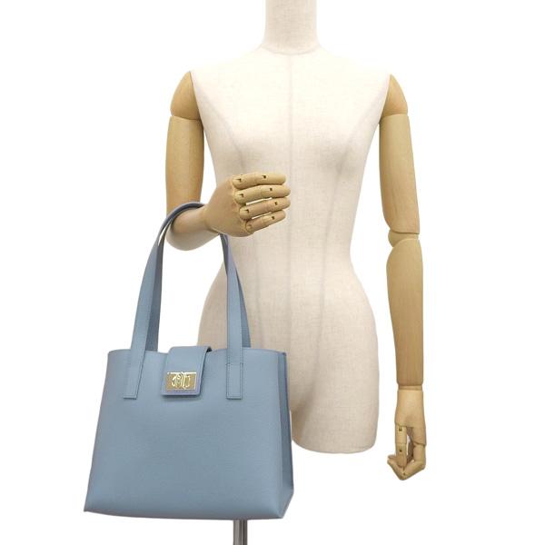 FURLA フルラ バッグ レディース トートバッグ レザー ブルー FURLA フルラ バッグ レディース トートバッグ レザー ブルー