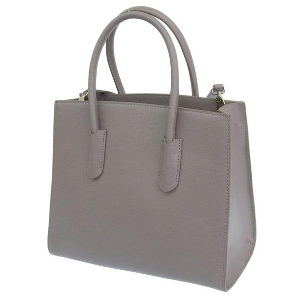 FURLA フルラ グレー レザー トートバッグ 極美品】FURLA グレー トートバッグ フルラ FURLA バッグ