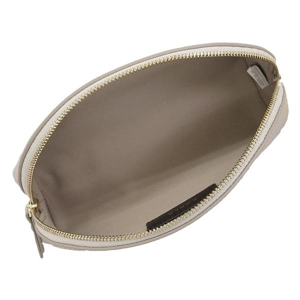 FURLA フルラ レディース ポーチ アウトレット レザー グレー CLASSIC